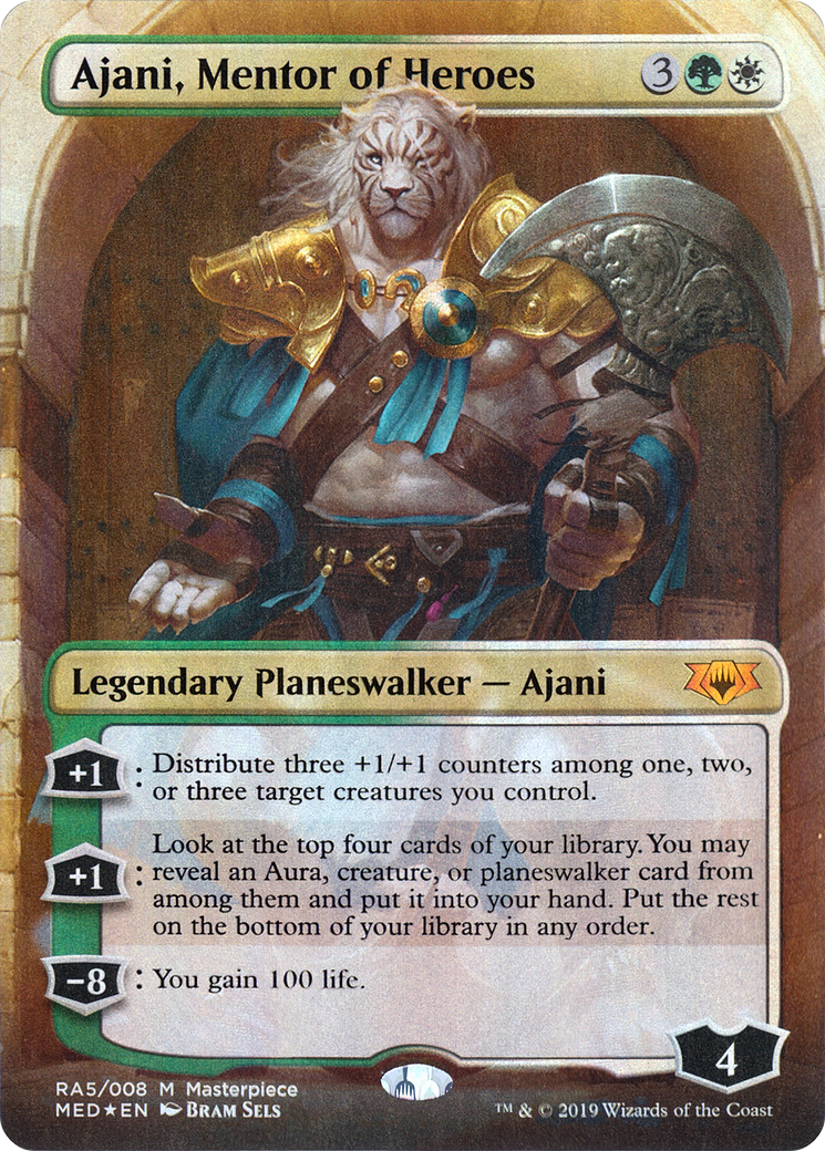 Ajani, Mentor of Heroes Card Image