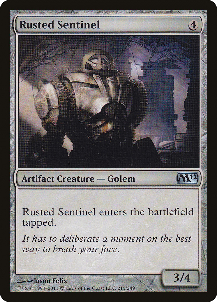 Rusted Sentinel Card Image