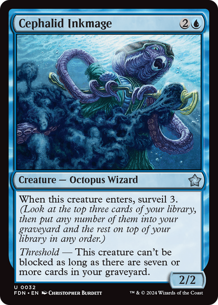 Cephalid Inkmage Card Image