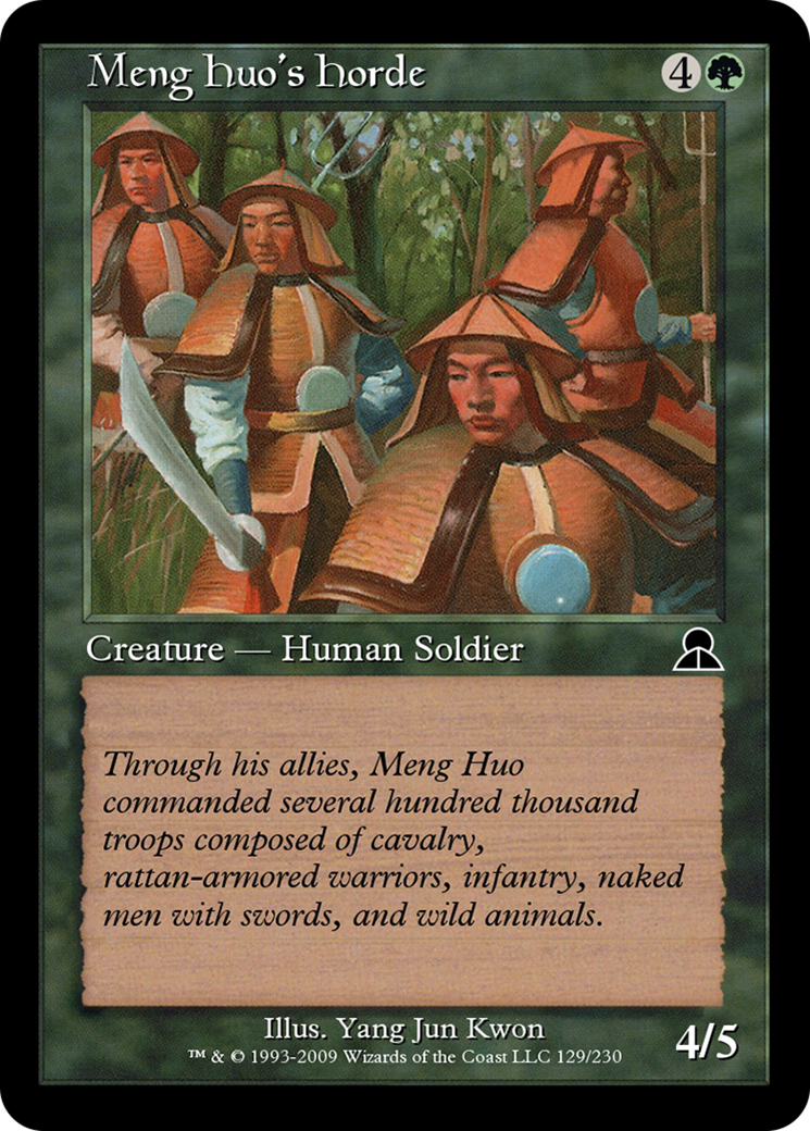 Meng Huo's Horde Card Image