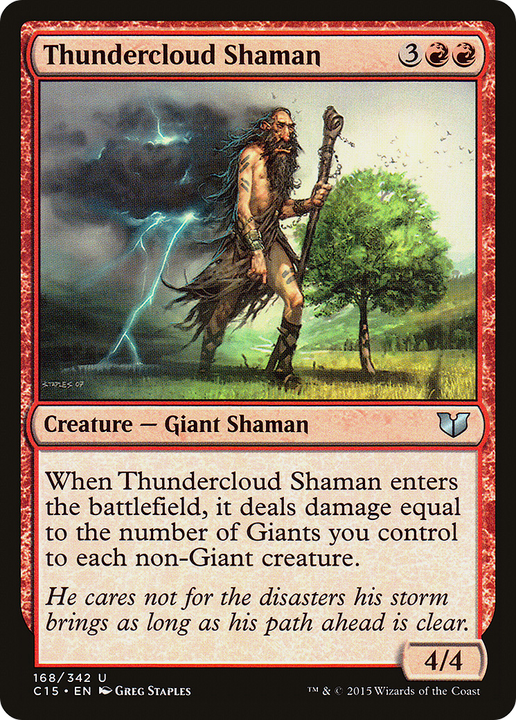 Thundercloud Shaman Card Image