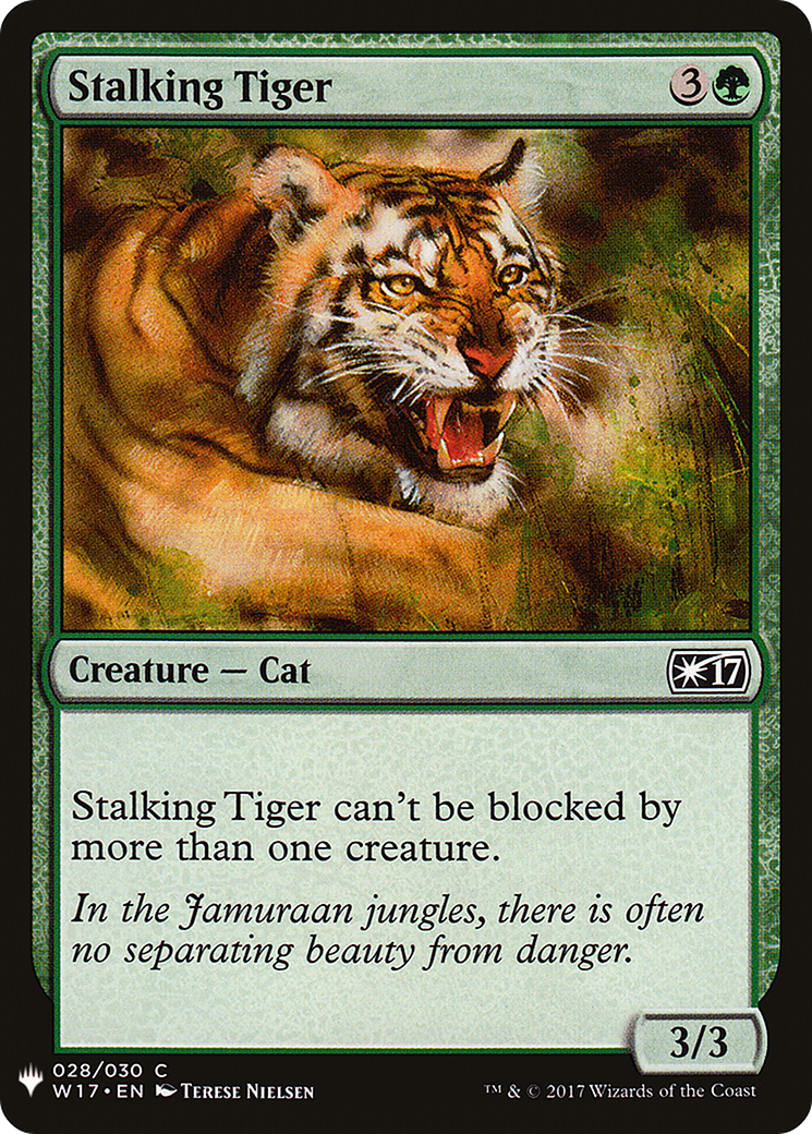 Stalking Tiger Card Image