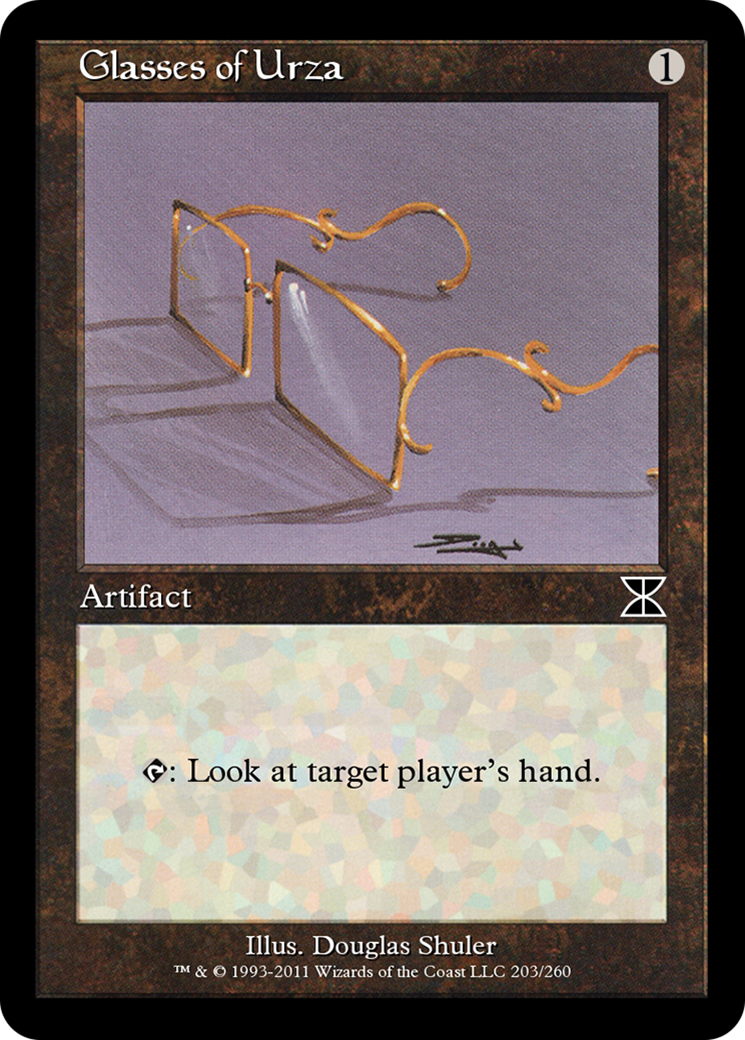 Glasses of Urza Card Image