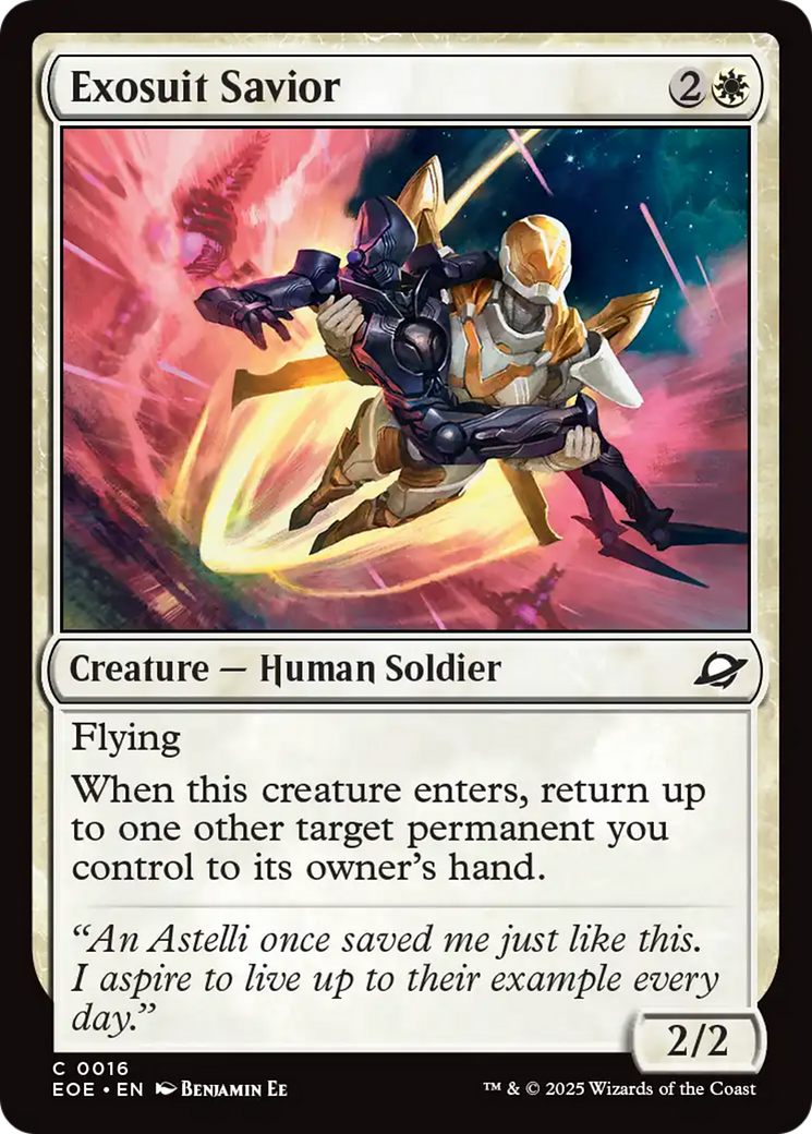 Exosuit Savior Card Image