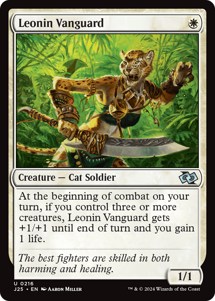 Leonin Vanguard Card Image