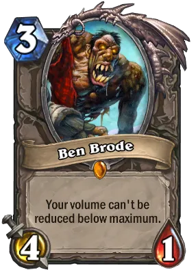 Ben Brode Card Image