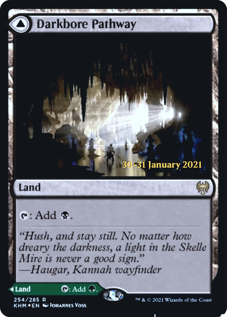 Darkbore Pathway // Slitherbore Pathway Card Image