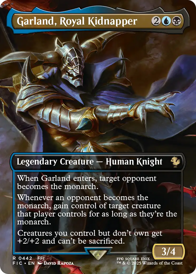 Garland, Royal Kidnapper Card Image