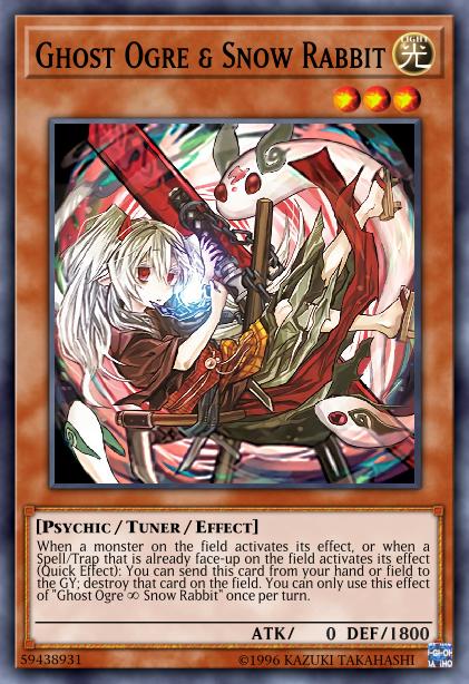 Ghost Ogre & Snow Rabbit Yu-Gi-Oh Card, Art 2