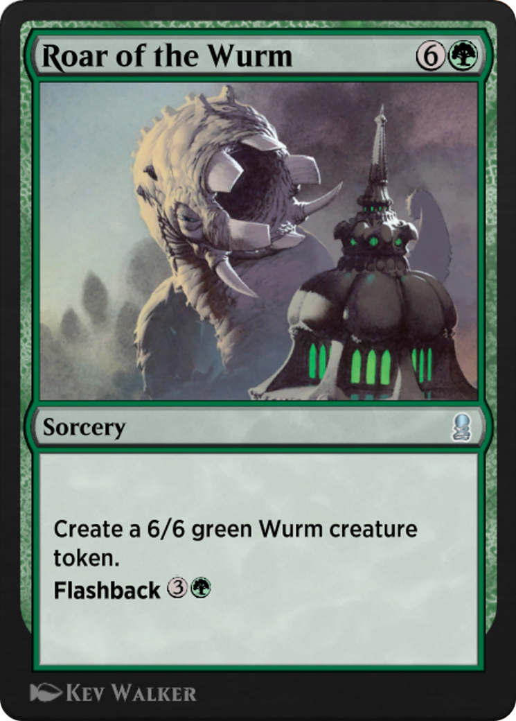 Roar of the Wurm Card Image