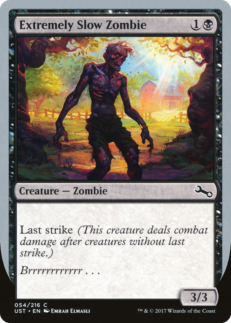 Extremely Slow Zombie Card Image