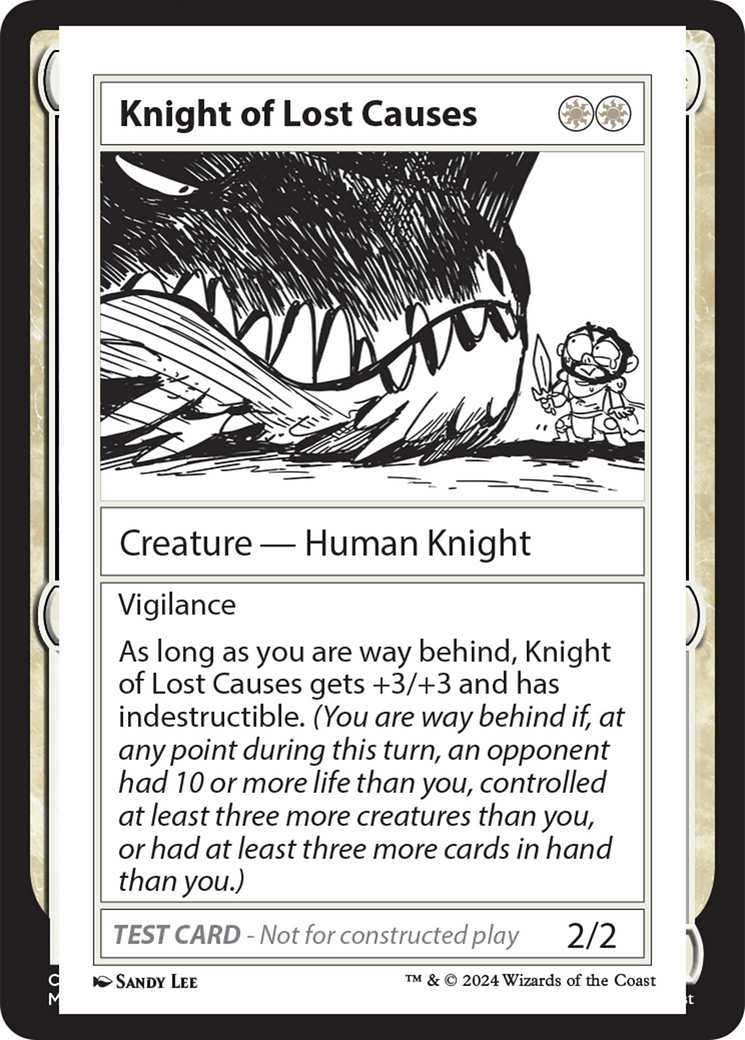 Knight of Lost Causes Card Image