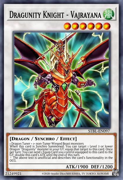 Dragunity Knight - Vajrayana Card Image