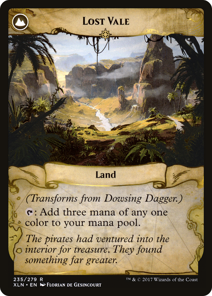 Dowsing Dagger // Lost Vale Card Image