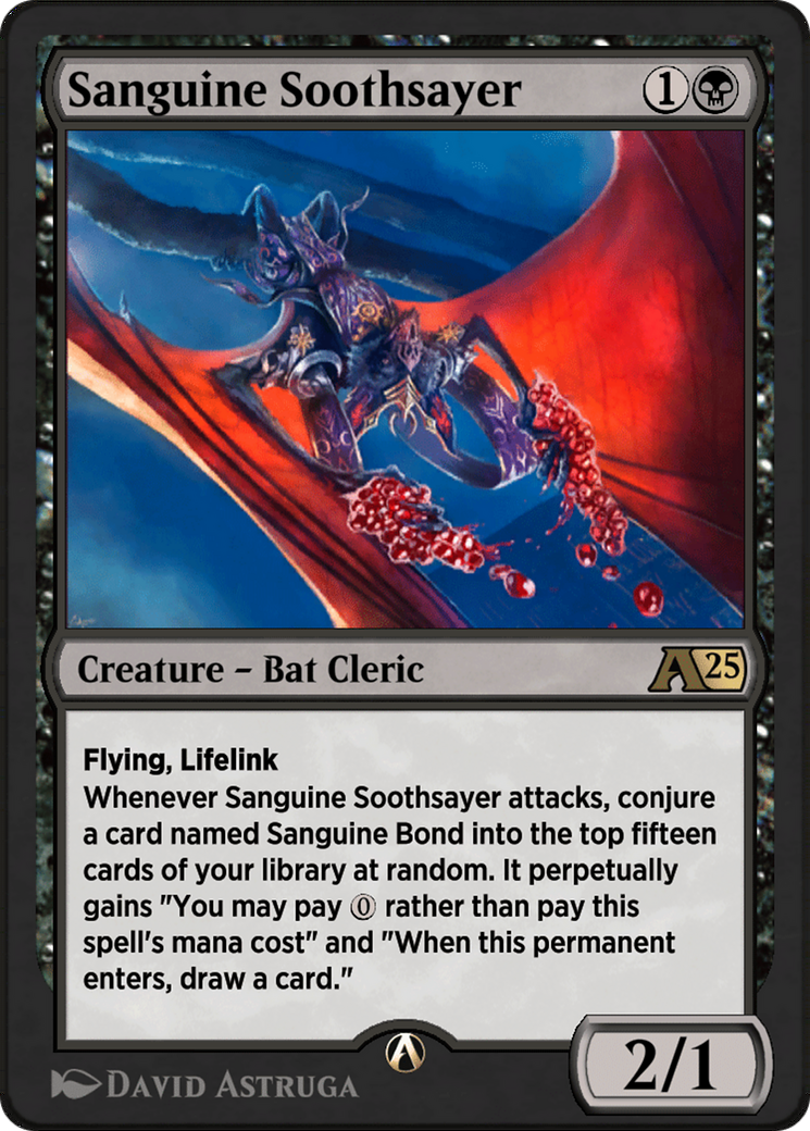 Sanguine Soothsayer Card Image