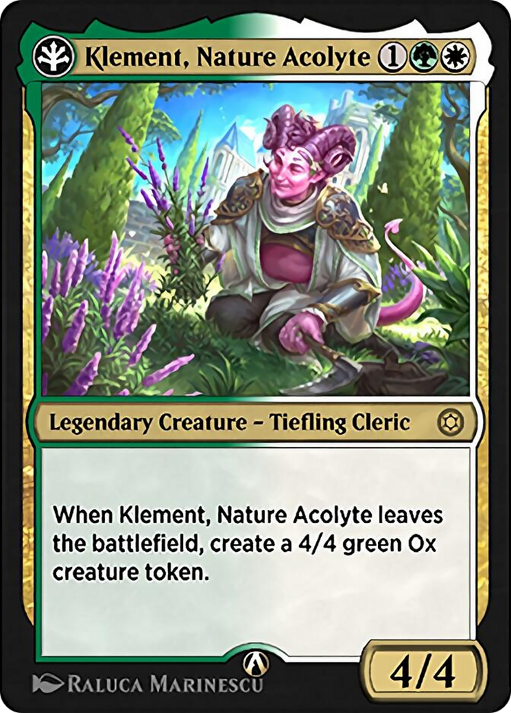 Klement, Nature Acolyte Card Image