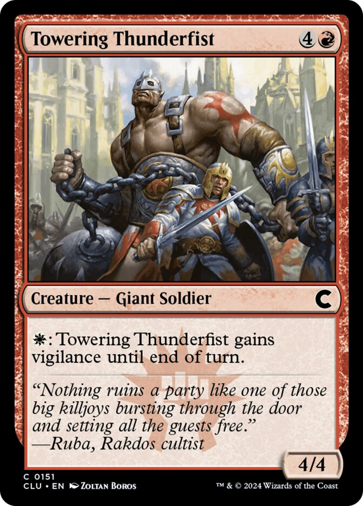 Towering Thunderfist Card Image