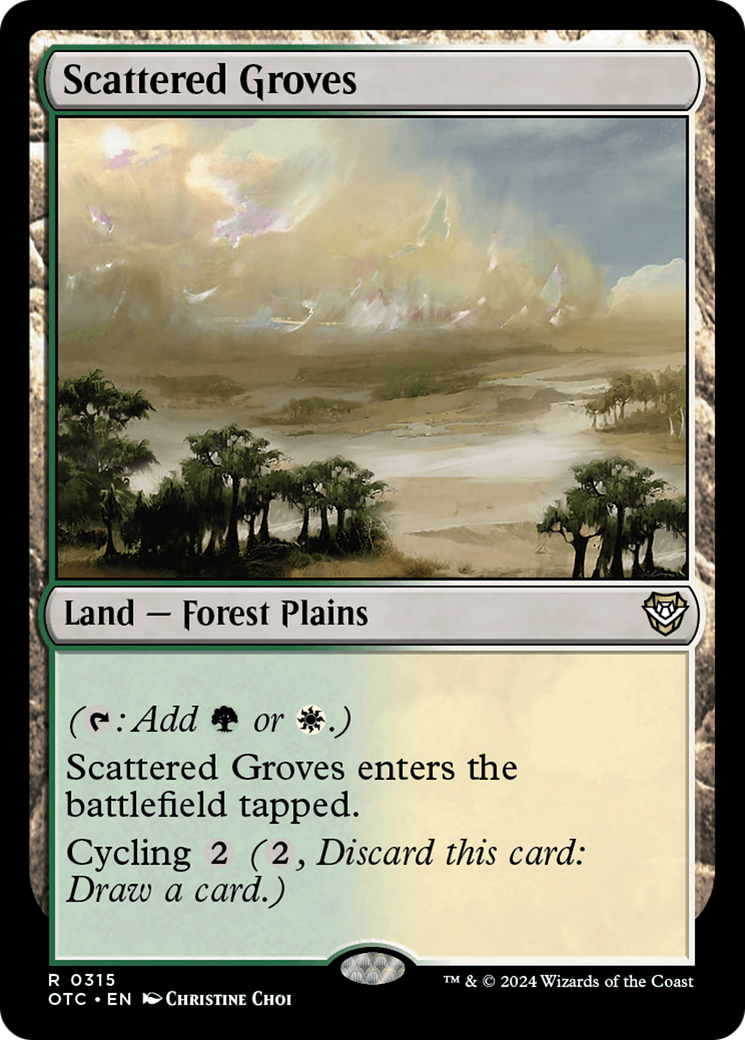 Scattered Groves Card Image