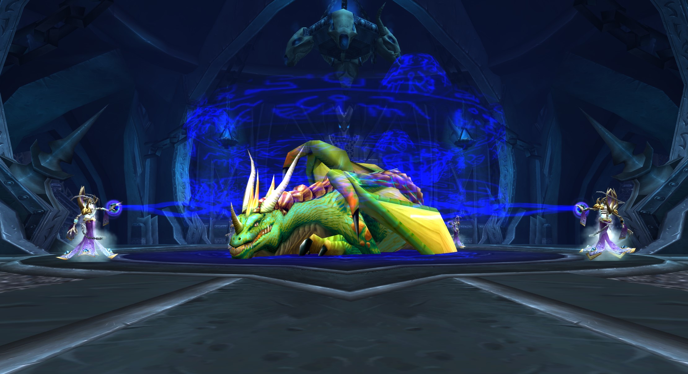 Image showing Valithria Dreamwalker, a boss in Icecrown Citadel.