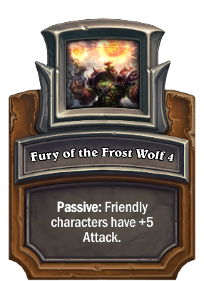 Fury of the Frost Wolf {0} Card Image