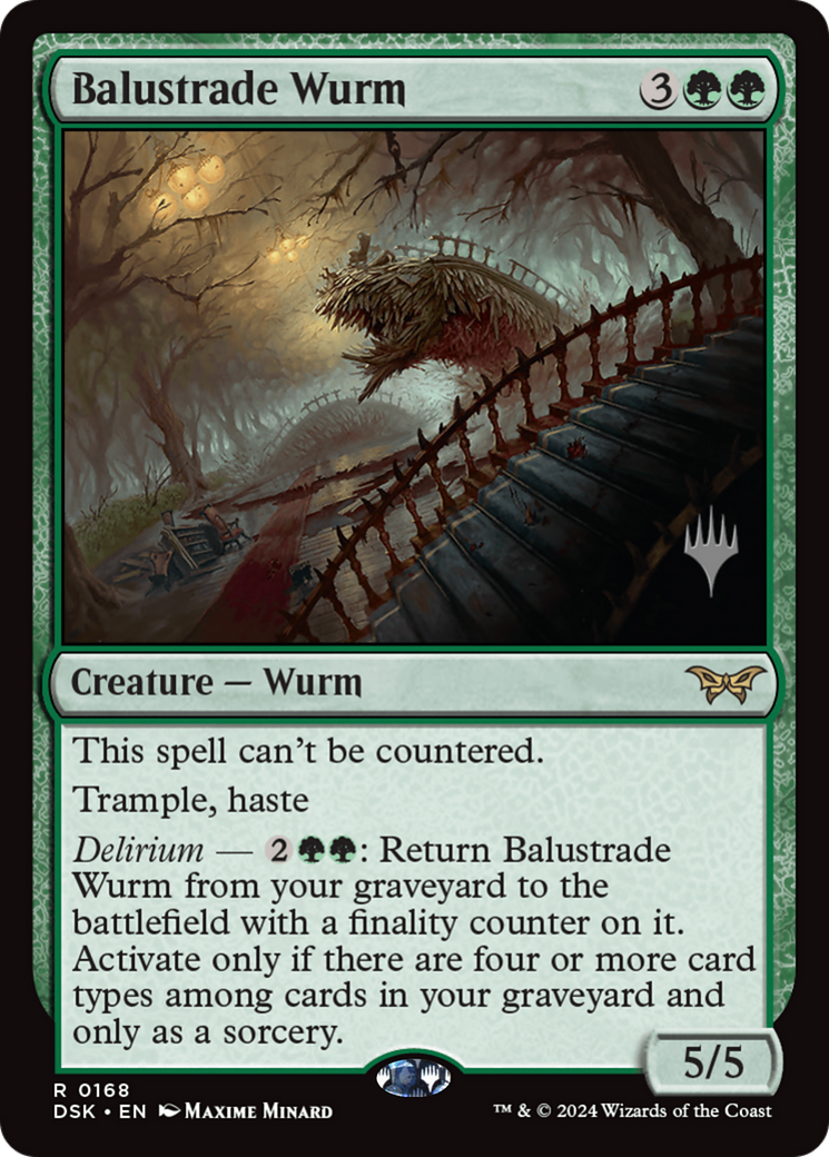 Balustrade Wurm Card Image