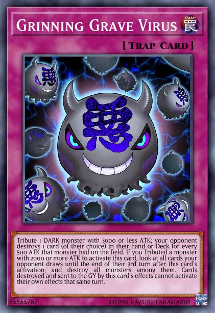 Grinning Grave Virus Card Image