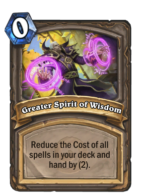Greater Spirit of Wisdom Card Image