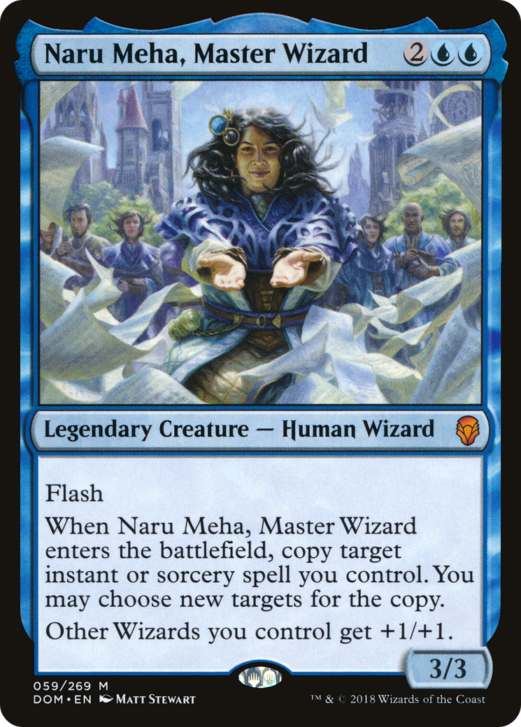 Naru Meha, Master Wizard Card Image