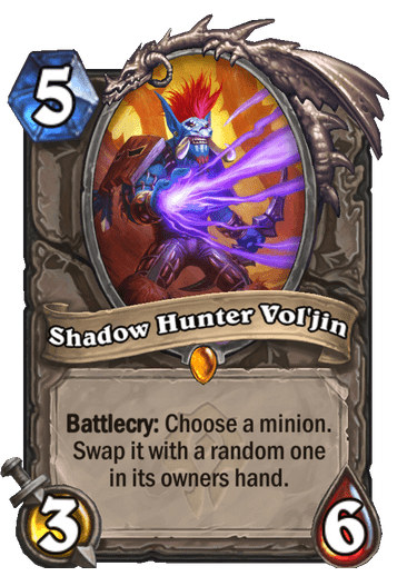 Shadow Hunter Vol'jin Card Image