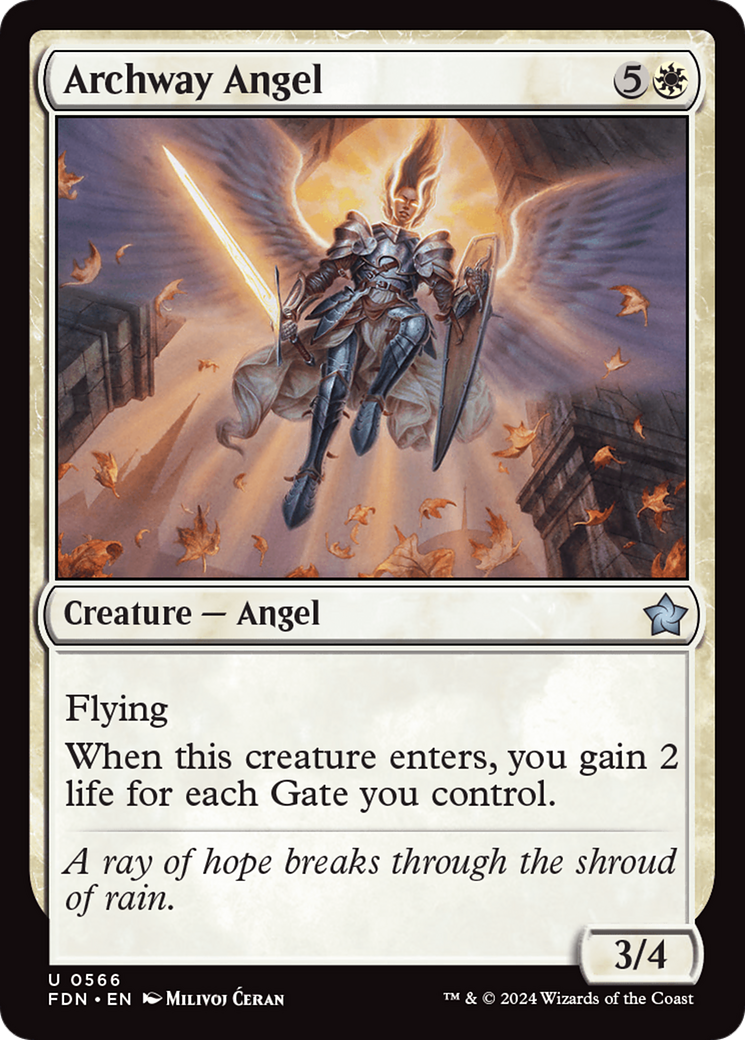 Archway Angel Card Image