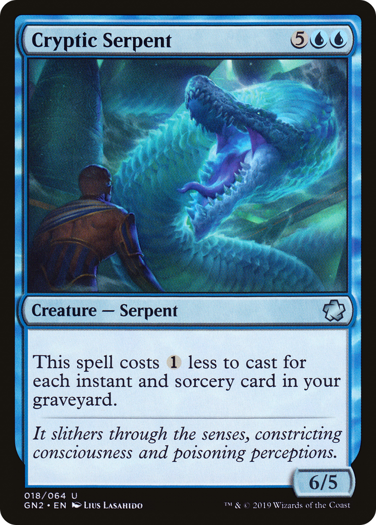 Cryptic Serpent Card Image