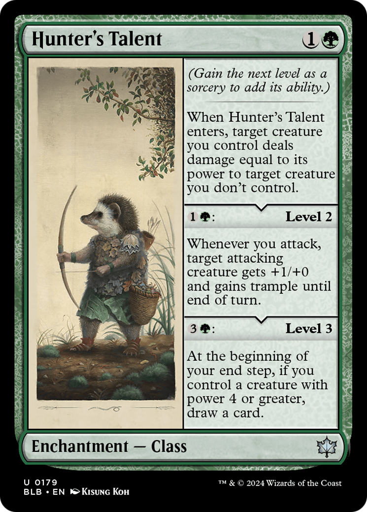 Hunter's Talent Card Image