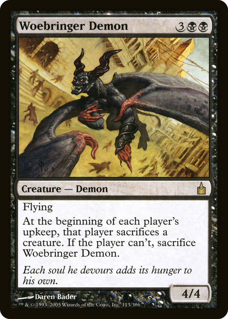 Woebringer Demon Card Image