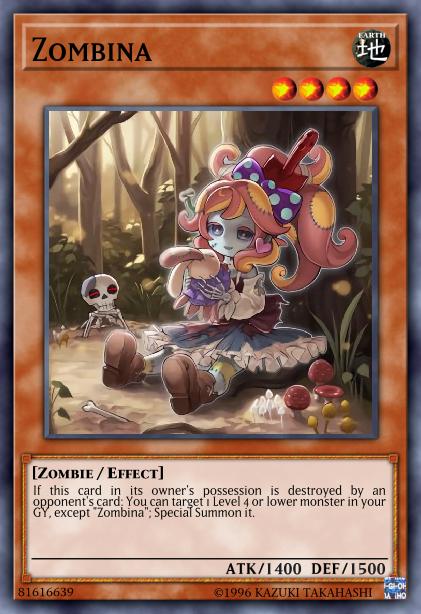 Zombina Card Image