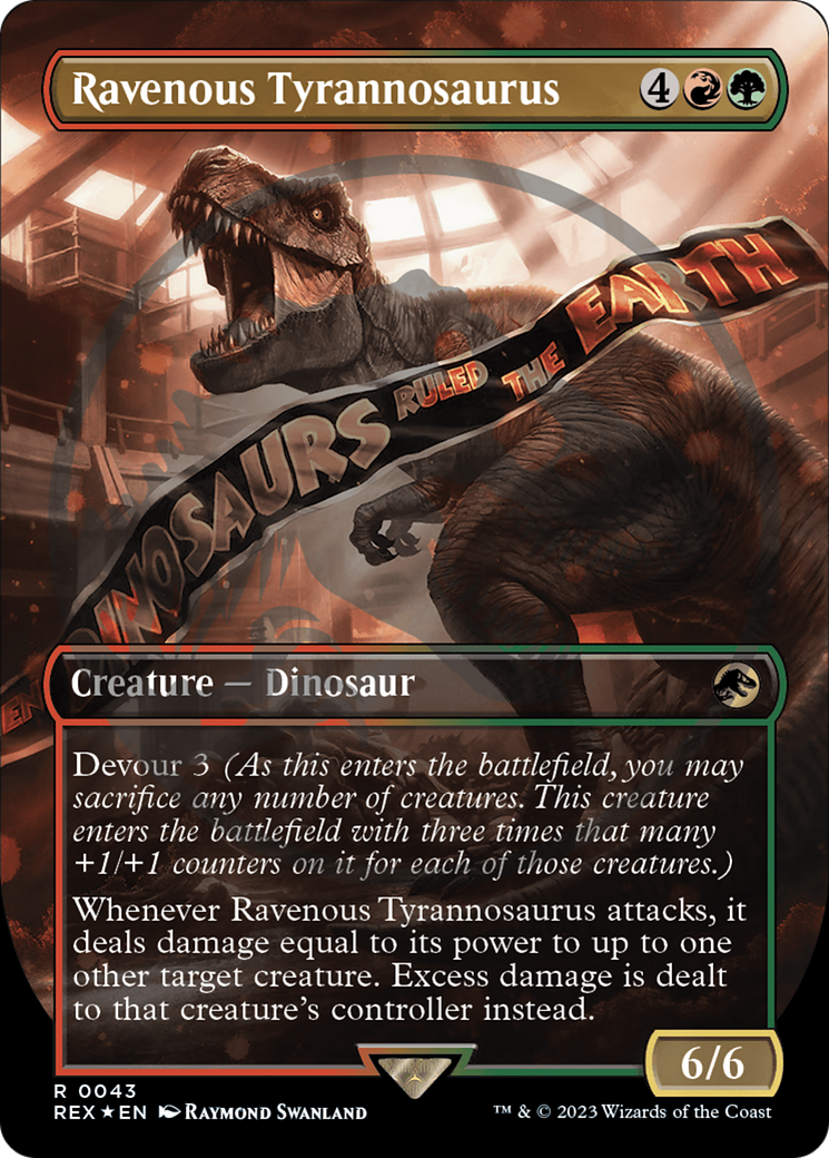 Ravenous Tyrannosaurus Card Image