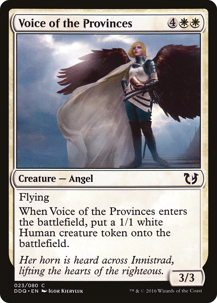 Voice of the Provinces Card Image