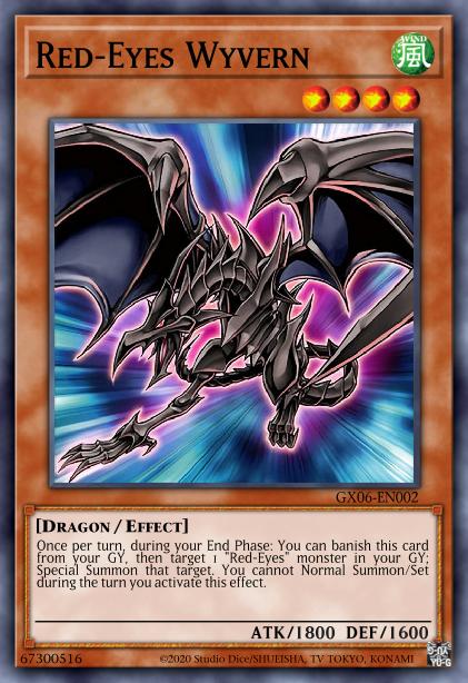 Red-Eyes Wyvern Card Image