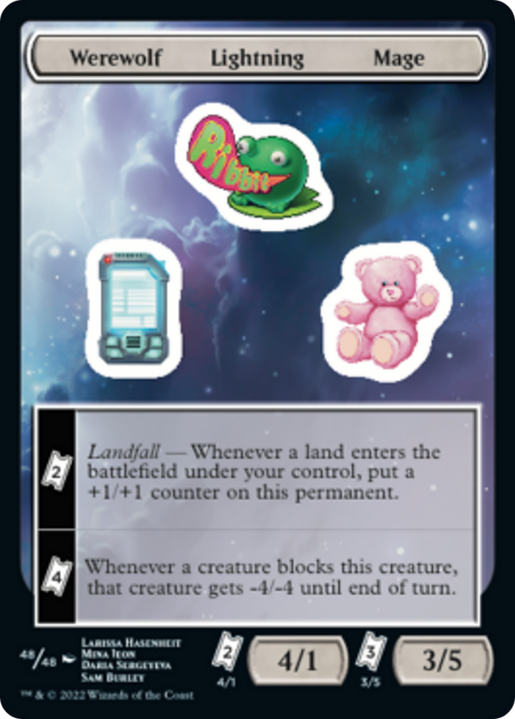 Werewolf Lightning Mage Card Image