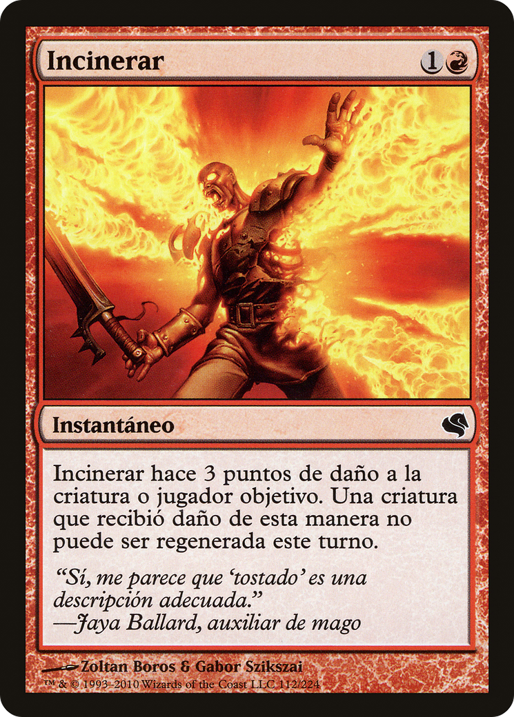 Incinerate Card Image