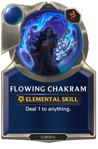 Flowing Chakram Card Image