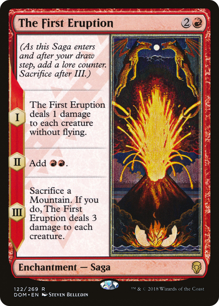 The First Eruption Card Image