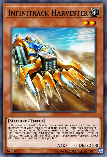 Infinitrack Harvester Card Image