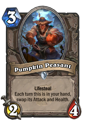 Pumpkin Peasant Card Image