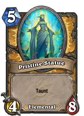 Pristine Statue Card Image