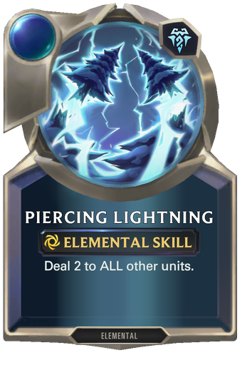 Piercing Lightning Card Image