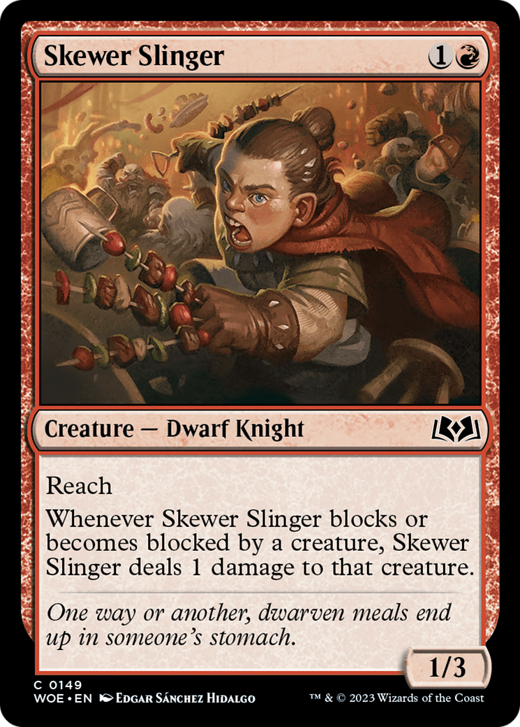 Skewer Slinger Card Image