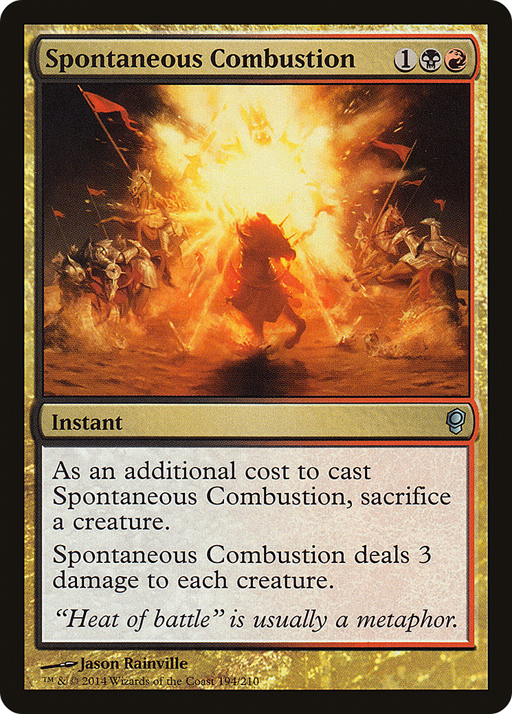 Spontaneous Combustion Card Image