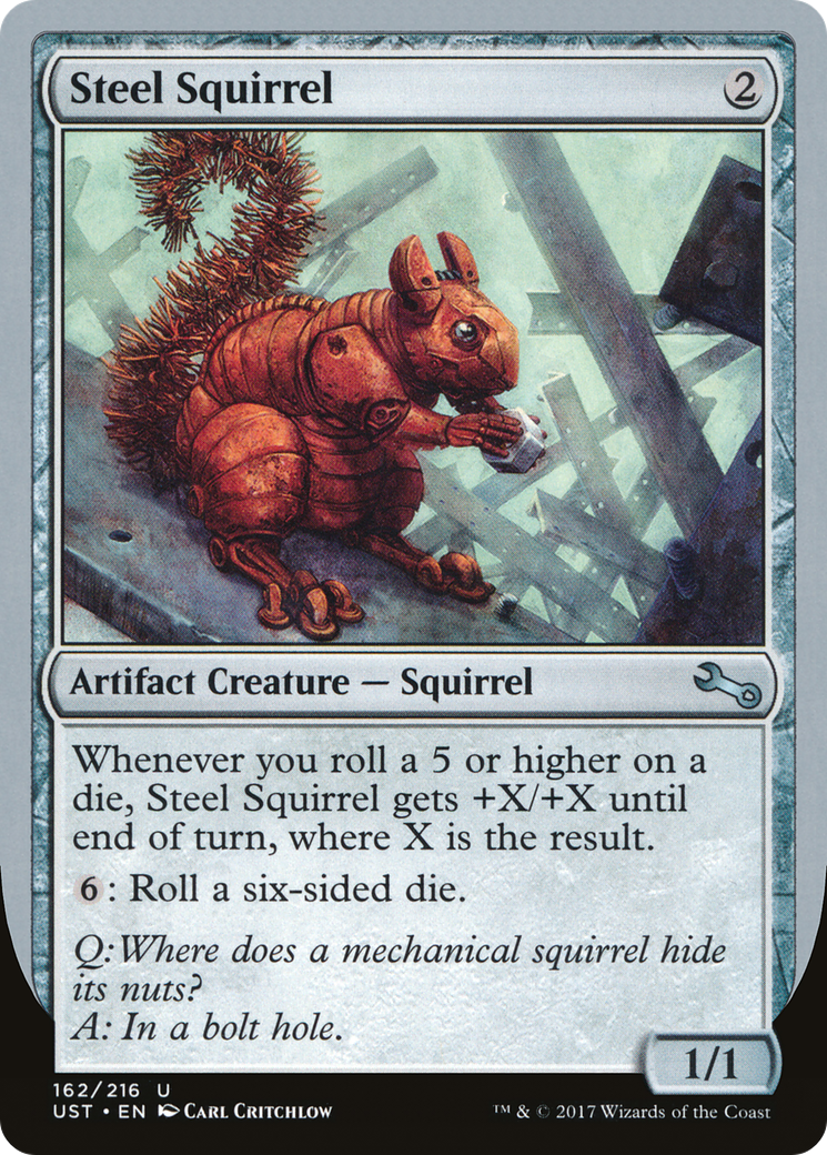 Steel Squirrel Card Image