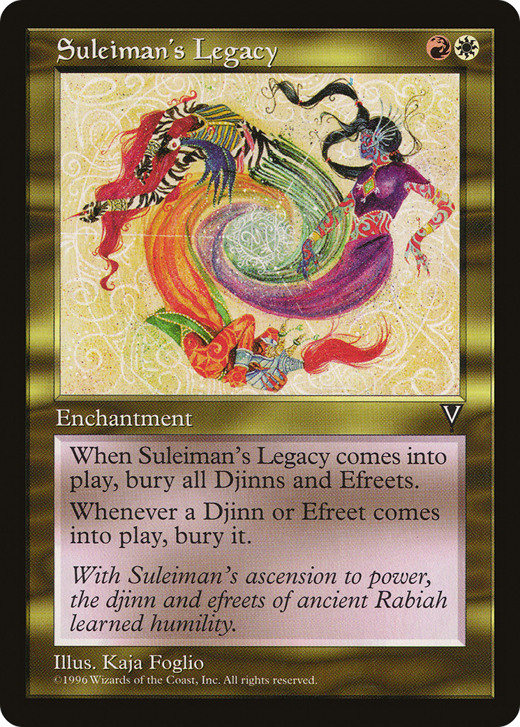 Suleiman's Legacy Card Image