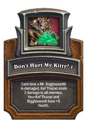 Don't Hurt My Kitty! 1 Card Image